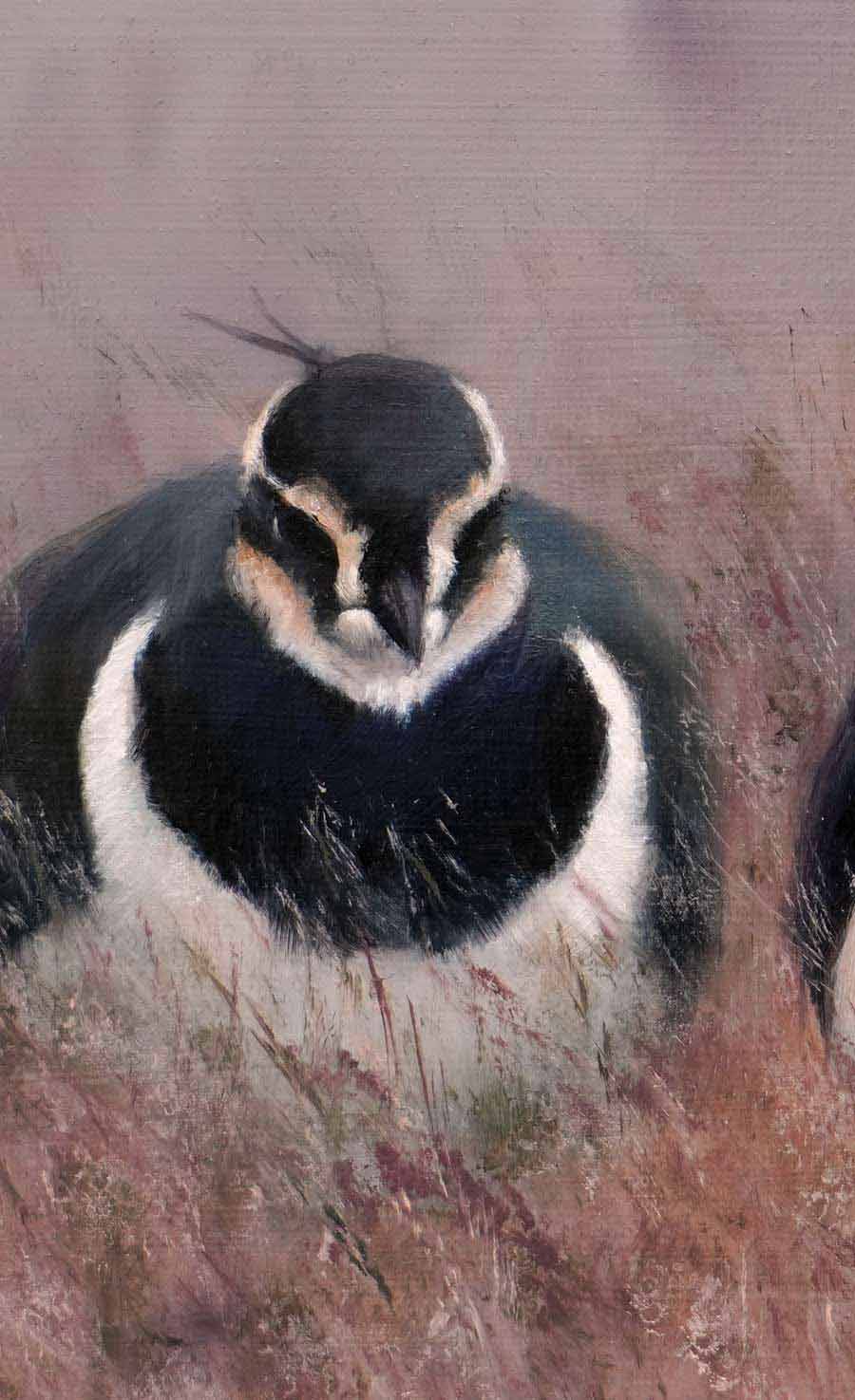 Three Lapwing Bird Art Print
